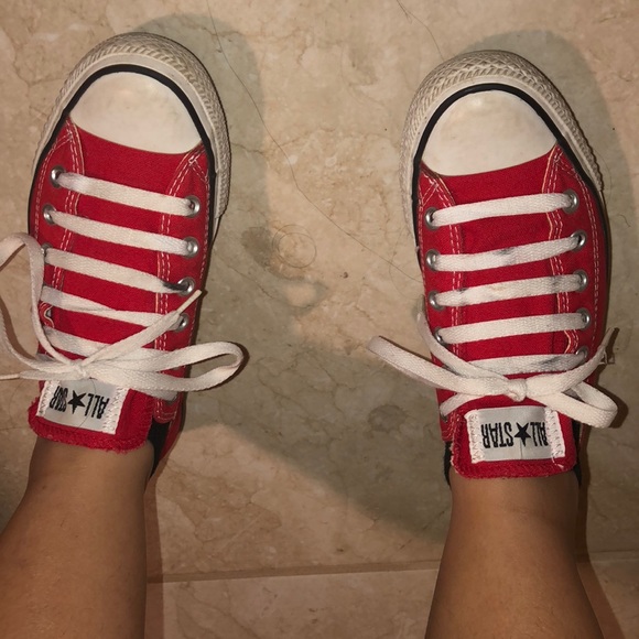 Converse Shoes - More pictures of Red Converse